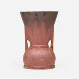 Roseville Pottery, Carnelian II vase