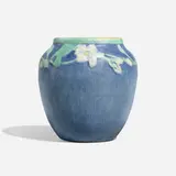 Henrietta Bailey for Newcomb College Pottery, Vase with sweet peas