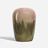 Fulper Pottery, Round top vase