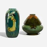 Frederick Hurten Rhead, Vases, set of two