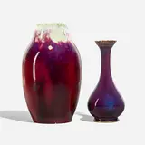Hermann Seger for Kpm, Glaze Effect vases, set of two