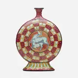 André Méthey, Canteen vase with deer