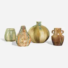 Jean Langlade, Collection of four vases