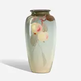Sarah McLaughlin for Weller Pottery, Eocean vase with crabapples