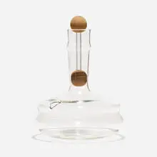 Peter Schlumbohm, Water kettle, 1949, Pyrex glass, cork