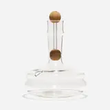 Peter Schlumbohm, Water kettle, 1949, Pyrex glass, cork