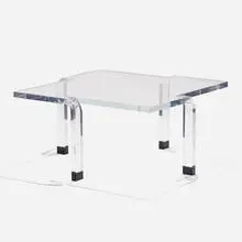 Neal Small, Prototype cocktail table, model 5031, 1968, Plexiglas