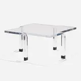 Neal Small, Prototype cocktail table, model 5031, 1968, Plexiglas
