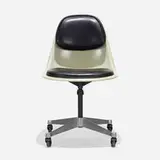PSCA-4 by Charles and Ray Eames, 1962, molded fiberglass, aluminum, enameled steel, vinyl, rubber, sold Feb 2022