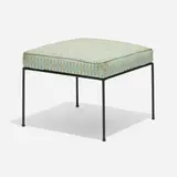 Paul McCobb, Stool, model 1305, 1951, enameled steel, upholstery