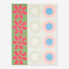 Peter Gee, Untitled, c. 1960, screenprint in colors