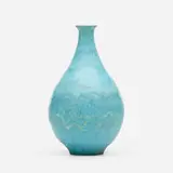 Gertrud and Otto Natzler, Teardrop bottle with lip