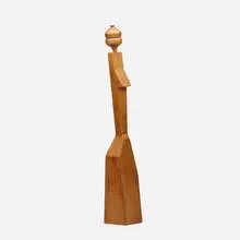 Mike Nevelson, Untitled, 1962, hand carved and turned wood