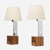 Angelo Brotto, Table lamps, pair