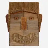 Paul Hart, Untitled (wall relief), c. 1975, wood and found objects assemblage