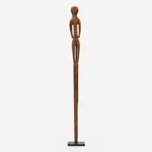 Tsonga artist, Prestige staff, carved wood