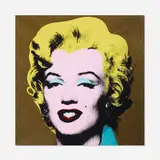 Daniel Douke, Study For Andy Warhol Marilyn 1964 Gold Version, 1992, acrylic on canvas