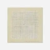 Paul Sharits, Untitled (Abstract), 1966, graphite and chalk on paper
