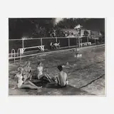 O. Winston Link, Public Swimming Pool, Welch, West Virginia, gelatin silver print