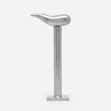 Smoki Christiani corkscrew by Philippe Starck, 1986, cast aluminum, steel, sold Jan 2022