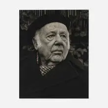 Walter Rosenblum, Paul Strand, Orgeval, Paris, 1973, gelatin silver print