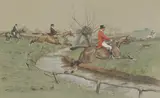 called 'Snaffles' Charles Johnson Payne, Untitled, called 'Snaffles' (1884-1967) 'The Whissendine Brook Runs Deep and Wide' print in colours
