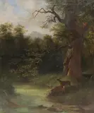 Emil Rozsay, Untitled, oil on canvas 100 x 82.5cm