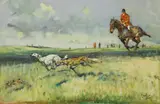 Michael Lyne, Untitled, oil on canvas 50 x 76cm .