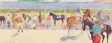 Boris Sporykhin, Untitled, watercolour 20 x 51cm