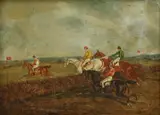 J. Goldsmith, Untitled, oil on board 15.2 x 20cm (2)
