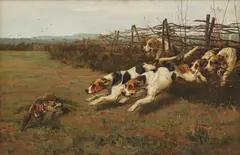 Arthur Charles Dodd, Untitled, oil on canvas 50.5 x 76cm