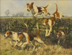 Frederick J Haycock, Untitled, oil on canvas 36 x 45.5cm .