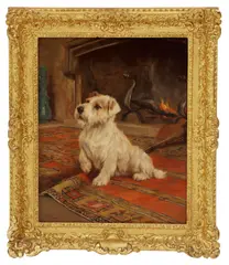 Arthur Wardle, Untitled, oil on canvas 46 x 36cm