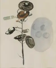 Neal Tait, Untitled, 1999 pencil and gouache 23 x 17cm Provenance: White Cube