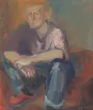 Selvi Tektas, Untitled, oil on canvas 62 x 51cm Selvi Tektas was a Royal Academy Schools' student from 1989-1992.