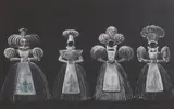 Loudon Sainthill, Untitled, gouache 35 x 53.5cm Provenance: With the Redfern Gallery