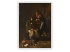 S. Liebel, Wood Carver, 1881, Oil on canvas