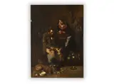 S. Liebel, Wood Carver, 1881, Oil on canvas