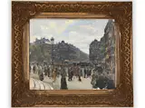 Gustav Böhm, Paris, 1925, Oil on wood