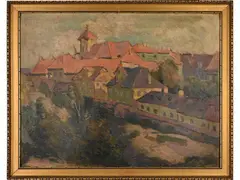 S. G. Maran, Daliborka, 20th century, Oil on hardboard