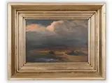 Ota Bubeníček, Czech Landscape, First half of 20th century, Oil on hardboard