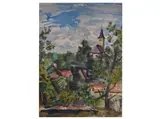 Pravoslav Kotík, Landscape with a Castle