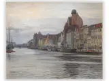 Ferdinand Kruis, Danzig, 1904, Watercolour, cardboard