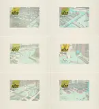 Martin Schmidl, Konvolut von 6 Druckgrafiken, 1992, Jeweils: Farbserigrafie auf Velin