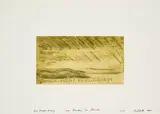 Thomas Schütte, Atmen nicht vergessen (Aus: Wattwanderung), 2001, Farbradierung auf Velin