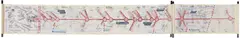Andreas Siekmann, Timeline, 2016, Jeweils: Digitaldruck auf Papier, auf Nessel mit Holzstäben kaschiert