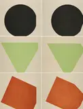 Gary Stephan, If - Then, 1974, Jeweils: Aquatinta auf handgeschöpftem Bütten