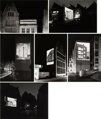 Thomas Struth, Eine Projektion für Münster, 1987, Mappe mit 6 Gelatinesilberabzügen auf Agfa
