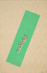 Bernhard Blume, Natürlich, 1969/83, Farbserigrafie auf Tapete