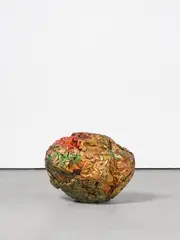 John Chamberlain, Fleabane (Marsh), 1973, Aluminiumfolie mit Acryllack und Kunstharz
